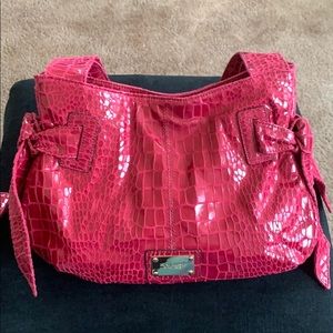 Nine West faux croc purse